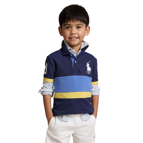 폴로 랄프로렌 Toddler and Little Boys Big Pony Cotton Mesh Polo Shirt