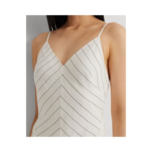 폴로 랄프로렌 Womens Sleeveless Chevron Gown