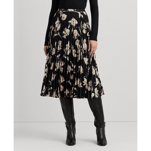 폴로 랄프로렌 Womens Printed Floral Midi Skirt