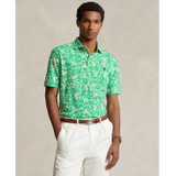 Mens Classic-Fit Floral Soft Cotton Polo