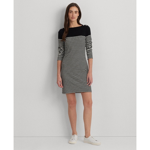 폴로 랄프로렌 Womens Cotton Striped Dress