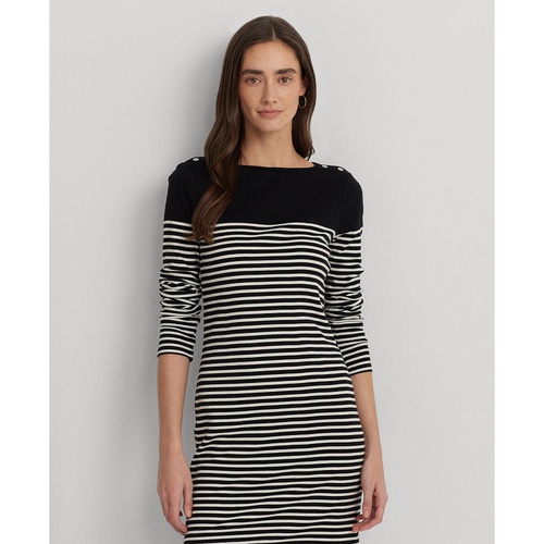 폴로 랄프로렌 Womens Cotton Striped Dress