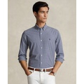 Mens Classic-Fit Gingham Stretch Poplin Shirt