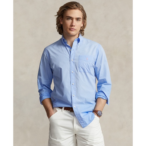 폴로 랄프로렌 Mens Classic-Fit Washed Poplin Shirt