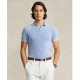 Mens Custom Slim Fit Stretch Mesh Polo Shirt