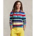 Mens Striped Jersey Hooded T-Shirt