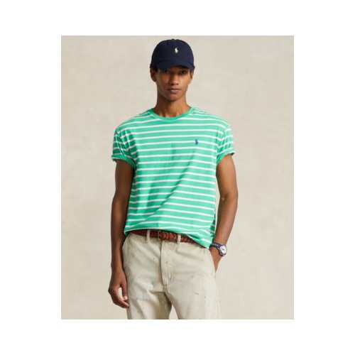 폴로 랄프로렌 Mens Classic-Fit Striped Jersey T-Shirt