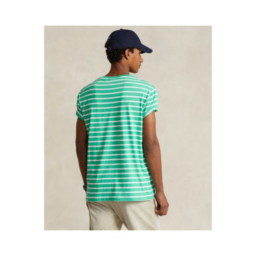 폴로 랄프로렌 Mens Classic-Fit Striped Jersey T-Shirt