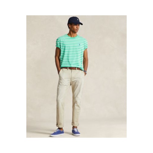 폴로 랄프로렌 Mens Classic-Fit Striped Jersey T-Shirt