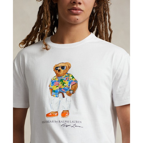 폴로 랄프로렌 Mens Classic-Fit Polo Bear Jersey T-Shirt