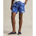 Mens 5.75-Inch Hoffman Print Swim Trunks