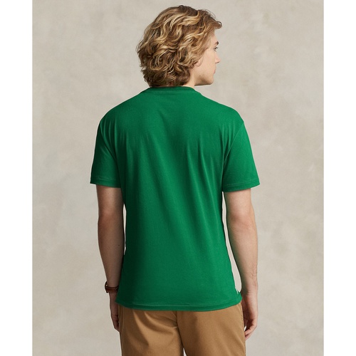 폴로 랄프로렌 Mens Classic-Fit Logo Jersey T-Shirt
