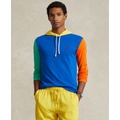 Mens Color-Blocked Jersey Hooded T-Shirt