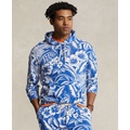 Mens Tropical Floral Spa Terry Hoodie