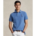 Mens Custom Slim Fit Big Pony Mesh Polo Shirt