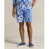 Mens 8.5-Inch Tropical Floral Spa Terry Shorts