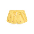 Big Girls Polo Pony Cotton Twill Shorts