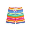 Toddler and Little Boys Striped Spa Terry Shorts