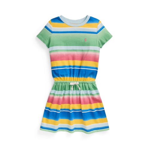 폴로 랄프로렌 Toddler and Little Girls Striped Cotton Jersey T-shirt Dress