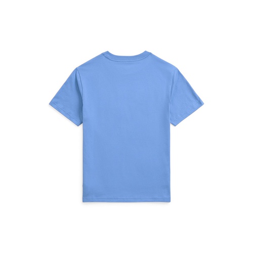 폴로 랄프로렌 Big Boys Madras-Logo Cotton Jersey Tee