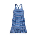 Big Girls Striped Cotton Jersey Dress