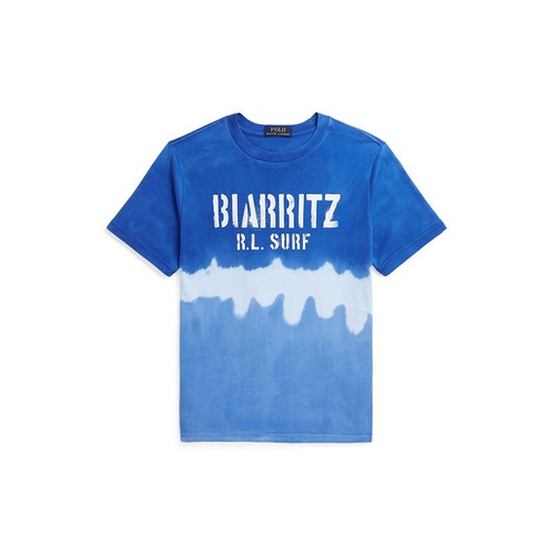 폴로 랄프로렌 Big Boys Tie-Dye Cotton Jersey Graphic Tee