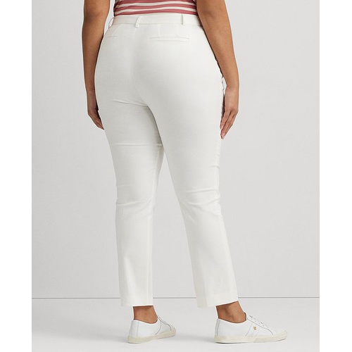 폴로 랄프로렌 Plus Size Stretch Cotton Cropped Pants