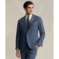 Mens Polo Soft Modern Linen Suit Jacket