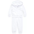 Baby Girls or Boys French Terry Hoodie and Pants Set