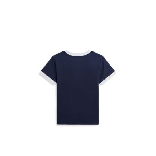 폴로 랄프로렌 Toddler and Little Boy Big Pony Heavyweight Cotton Jersey Tee