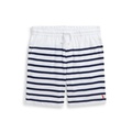 Big Boys Striped Spa Terry Drawstring Shorts