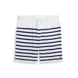 Big Boys Striped Spa Terry Drawstring Shorts