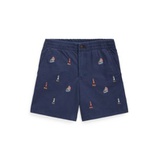 Big Boys Polo Prepster Embroidered Chino Shorts