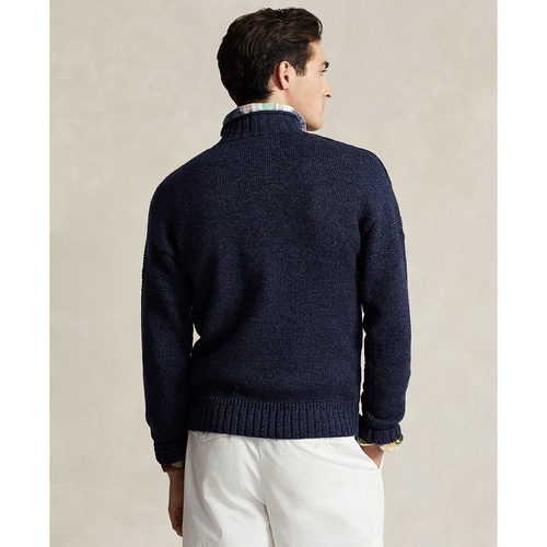 폴로 랄프로렌 Mens Regular-Fit Sailboat Intarsia-Knit Sweater