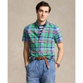 Mens Classic-Fit Yarn-Dyed Plaid Cotton Oxford Button-Down Shirt