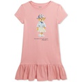 Toddler & Little Girls Polo Bear Cotton Jersey Tee Dress