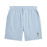 Big Boys Polo Bear Cotton Mesh Shorts