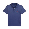 Toddler and Little Boys Cotton Jersey Pocket Polo Shirt