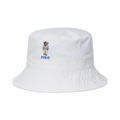 Kids Polo Bear Cotton Twill Bucket Hat