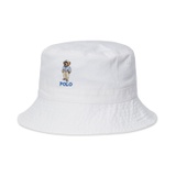 Kids Polo Bear Cotton Twill Bucket Hat