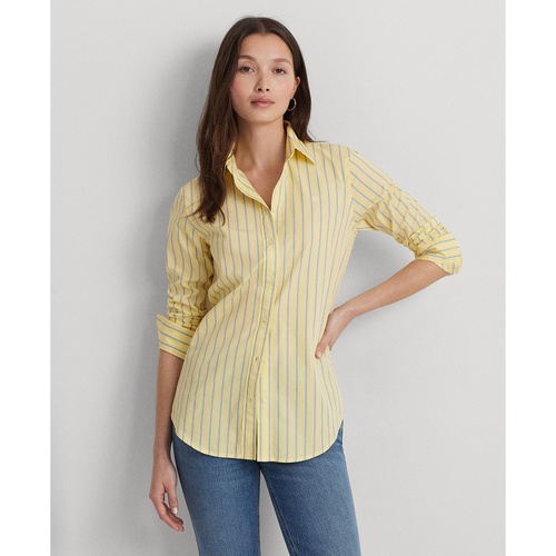 폴로 랄프로렌 Womens Cotton Striped Shirt