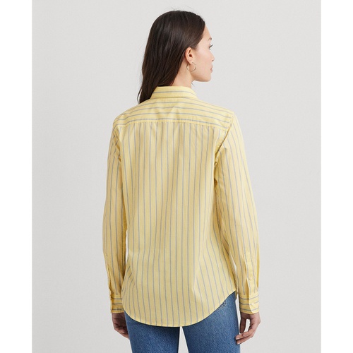 폴로 랄프로렌 Womens Cotton Striped Shirt