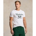 Mens Wimbledon Custom Slim Fit T-Shirt