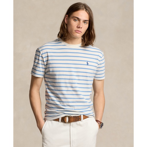 폴로 랄프로렌 Mens Classic-Fit Striped Cotton Jersey T-Shirt
