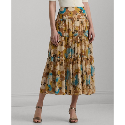 폴로 랄프로렌 Petite Floral A-Line Skirt