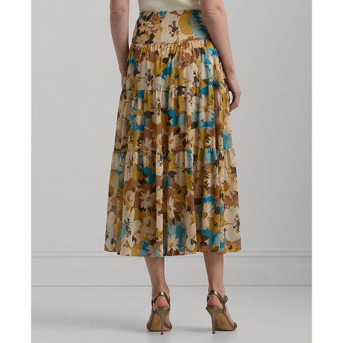 폴로 랄프로렌 Petite Floral A-Line Skirt