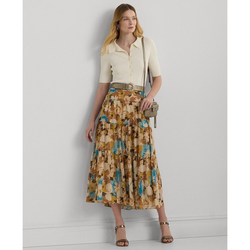 폴로 랄프로렌 Petite Floral A-Line Skirt