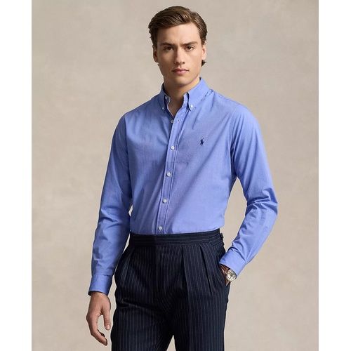 폴로 랄프로렌 Mens Classic-Fit Stretch Poplin Shirt