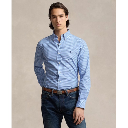 폴로 랄프로렌 Mens Classic-Fit Stretch Poplin Shirt