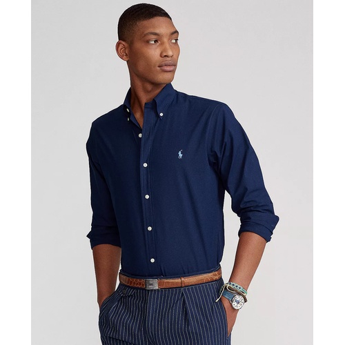 폴로 랄프로렌 Mens Classic-Fit Stretch Poplin Shirt